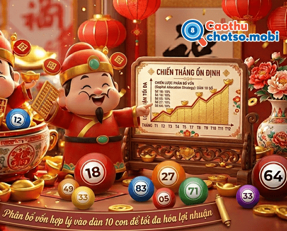 Phân bổ vốn hợp lý vào dàn 10 con để tối đa hóa lợi nhuận