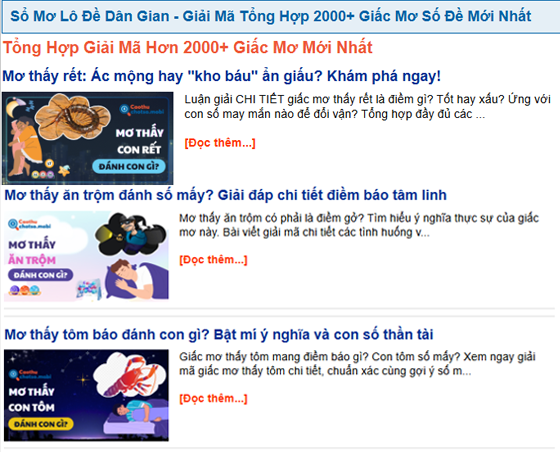 Tra sổ mơ giải mộng tìm số đẹp miền Nam