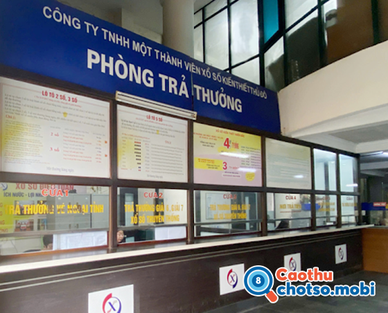 Liên hệ phòng trả thưởng của công ty xổ số để được hướng dẫn