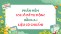 Tìm hiểu về phần mềm soi cầu lô đề - AI dự đoán xổ số có chuẩn?