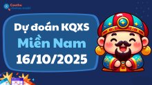 Dự Đoán XSMN 16/10 - Soi Cầu Dự Đoán xổ số miền Nam ngày 16/10/2025