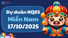 Dự Đoán XSMN 17/10 - Soi Cầu Dự Đoán xổ số miền Nam ngày 17/10/2025