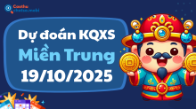 Dự Đoán XSMT 19/10 - Soi Cầu Dự Đoán xổ số miền Trung ngày 19/10/2025