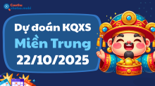 Dự Đoán XSMT 22/10 - Soi Cầu Dự Đoán xổ số miền Trung ngày 22/10/2025