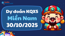 Dự Đoán XSMN 30/10 - Soi Cầu Dự Đoán xổ số miền Nam ngày 30/10/2025