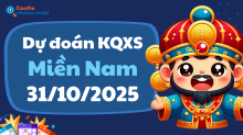 Dự Đoán XSMN 31/10 - Soi Cầu Dự Đoán xổ số miền Nam ngày 31/10/2025