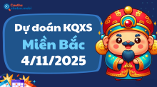 Dự Đoán XSMB 4/11 - Soi Cầu Dự Đoán xổ số miền Bắc ngày 4/11/2025