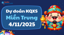 Dự Đoán XSMT 4/11 - Soi Cầu Dự Đoán xổ số miền Trung ngày 4/11/2025