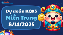 Dự Đoán XSMT 8/11 - Soi Cầu Dự Đoán xổ số miền Trung ngày 8/11/2025