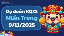 Dự Đoán XSMT 9/11 - Soi Cầu Dự Đoán xổ số miền Trung ngày 9/11/2025