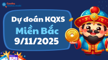 Dự Đoán XSMB 9/11 - Soi Cầu Dự Đoán xổ số miền Bắc ngày 9/11/2025
