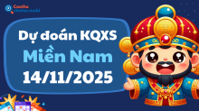 Dự Đoán XSMN 14/11 - Soi Cầu Dự Đoán xổ số miền Nam ngày 14/11/2025