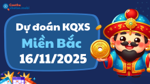 Dự Đoán XSMB 16/11 - Soi Cầu Dự Đoán xổ số miền Bắc ngày 16/11/2025