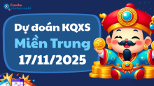 Dự Đoán XSMT 17/11 - Soi Cầu Dự Đoán xổ số miền Trung ngày 17/11/2025