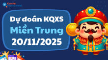 Dự Đoán XSMT 20/11 - Soi Cầu Dự Đoán xổ số miền Trung ngày 20/11/2025