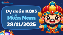 Dự Đoán XSMN 28/11 - Soi Cầu Dự Đoán xổ số miền Nam ngày 28/11/2025