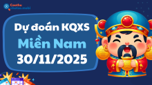 Dự Đoán XSMN 30/11 - Soi Cầu Dự Đoán xổ số miền Nam ngày 30/11/2025