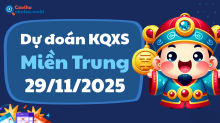 Dự Đoán XSMT 29/11 - Soi Cầu Dự Đoán xổ số miền Trung ngày 29/11/2025