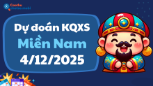 Dự Đoán XSMN 4/12 - Soi Cầu Dự Đoán xổ số miền Nam ngày 04/12/2025